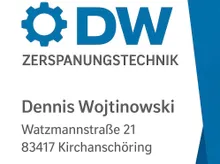 DW Zerspanungstechnik Inh. Dennis Wojtinowski Logo